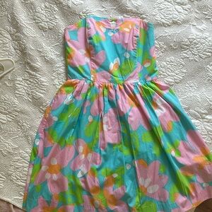 Lily Pulitzer strapless dress